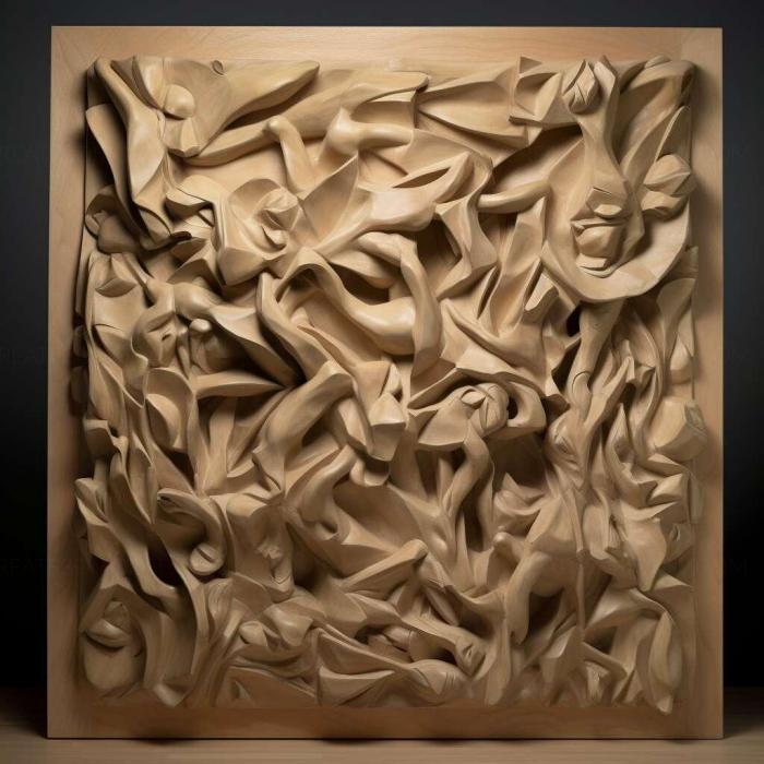 نموذج ثلاثي الأبعاد لآلة CNC 3D Art 